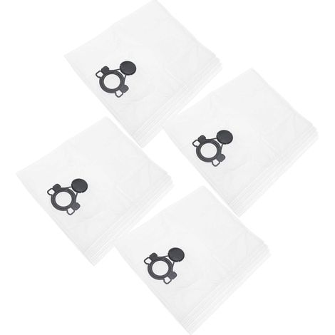 vhbw 20x Sacs compatible avec Husqvarna WDC 325L, 300 Serie pour 220 Wet and Dry, 220 Serie, 220 aspirateur - 54cm x 41cm blanc (1/4)