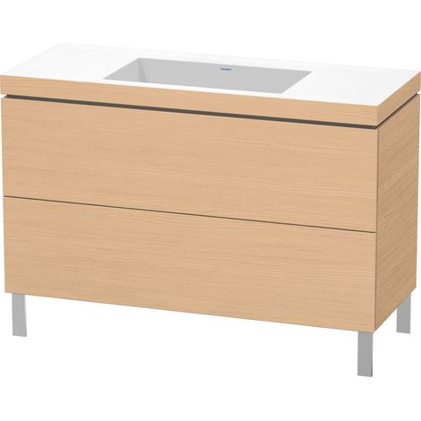 Duravit L-Cube c-bonded Ensemble vertical, 2 tiroirs, sans