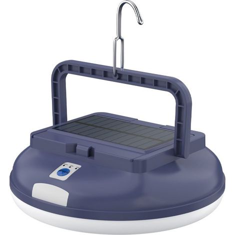Lampe de camping solaire pour tente, lanterne de camping rechargeable avec 3 modes, 4500LM, lampe de tente suspendue étanche IPX4, 126 LED, lampe d'extérieur pour le camping, la randonnée, les pannes( (1/5)