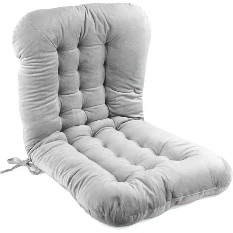 Coussin d'assise avec dossier FISHTEC velours doux (1/5)