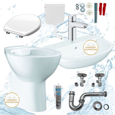 HGM Bad Geberit Spülkasten Grohe Waschtisch Stand WC Komplettset (1/5)