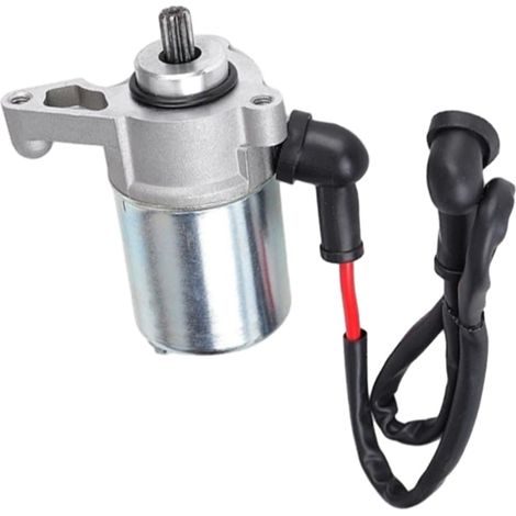 Applicable Démarreur électrique de rechange, démarreur électrique en métal pour moto, pièces de moteur de démarreur automatique compatibles avec Yamaha DT125R, Yamaha TDR125, 3MB-81800-02 4FL-81800-00