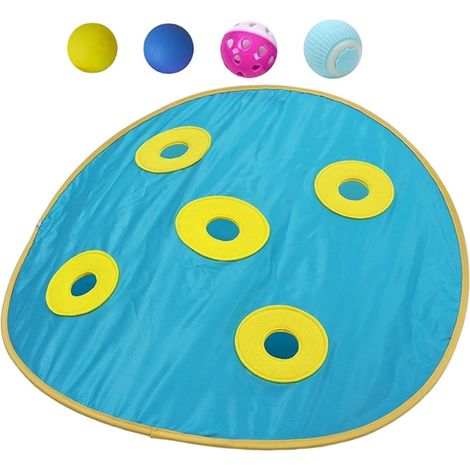 Jouets pour Chat - Jouet Roulant avec 4 Billes Amovibles - (1/5)