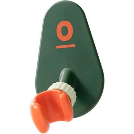 Stück Duschhalterung mit Saugnapfbändern, verstellbarer Duschkopfhalter, Duschbrausehalter, Duschkopfstütze, grüne PVC-Duschkopfhalterung (1/4)