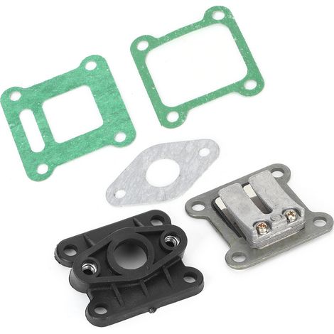 Clapet à lamelles Admission Carburateur Kit pour 47cc 49cc Pocket Bike Mini Quad Moto Cross (1/3)