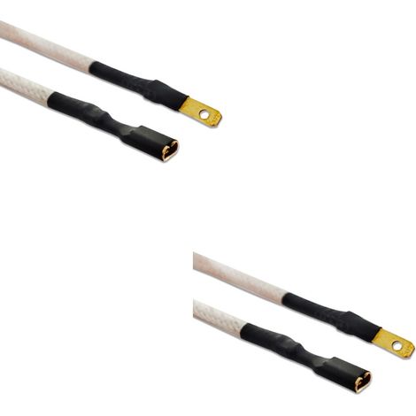 2 CAVI DI PROLUNGA DA CM50  PER CANDELA / CANDELETTA PIEZO CUCINA A GAS ACCENS (1/3)