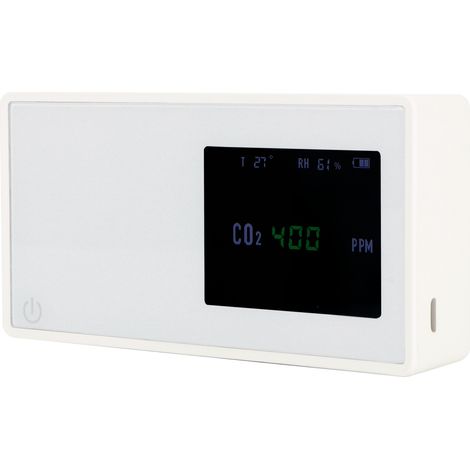 Kohlendioxid-Detektor USB Digital Intelligenter Infrarot-CO2-Tester für Zuhause Luftqualitätsmonitor (1/5)