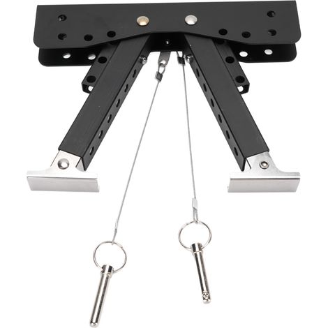 Kit de stabilisateur de marche pour camping-car, hauteur réglable de 2.8 à 11.4 pouces, pliable, stabilité améliorée pour remorque de voyage, camping-car à cinquième roue. (1/4)
