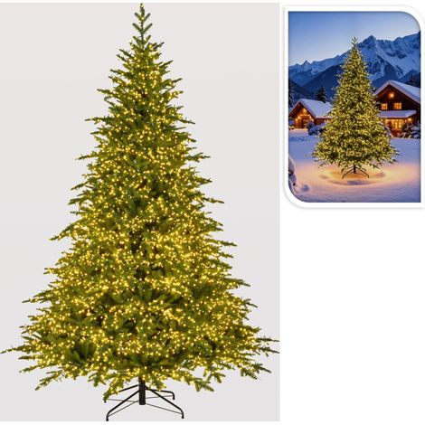 Albero di Natale 270 cm con 10540 LED PERAGA CHRISTMAS