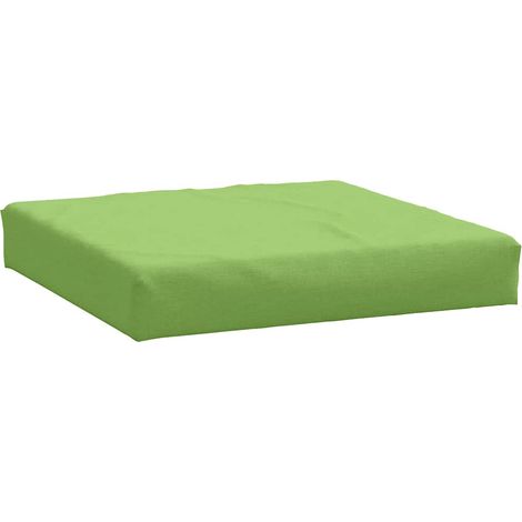 Coussin d'extérieur,Coussin de palette vert mélangé 60x60x9,5 cm tissu CFW761372 (1/5)