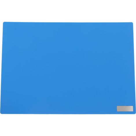 Tapis de soudure silicone 500x350x5.7mm résistant à haute température pour réparation électronique téléphone et ordinateur bleu foncé (1/5)