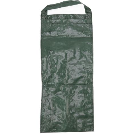 Sac de plantation suspendu multi trous PE plante pochette de culture pour fraise légume fleur vert 10 trous (1/5)