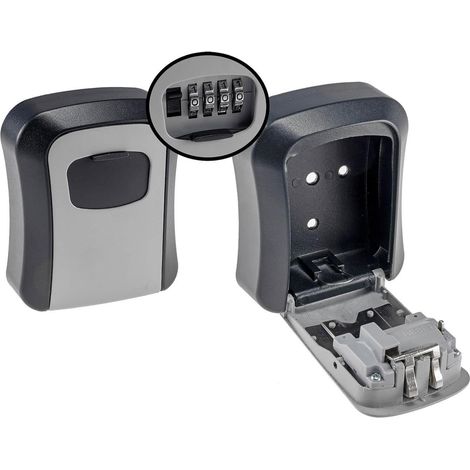2er Set Wand Schlüsseltresor mit Zahlenschloss Schlüsselsafe für außen Schlüsselbox (1/5)