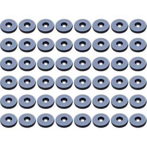 Patins Meubles,Lot de 48 patins de meubles ronds en téflon,Anti-vibration Patins Glisseurs pour Meubles,(Ronde) 19 mm (1/4)