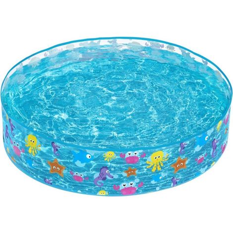 Aufstellpool, rundes Planschbecken, 122 x 25 cm (1/5)