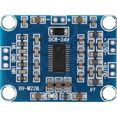 Module Amplificateur Audio Numérique Stéréo TPA3110 2x15W Miniature (1/5)
