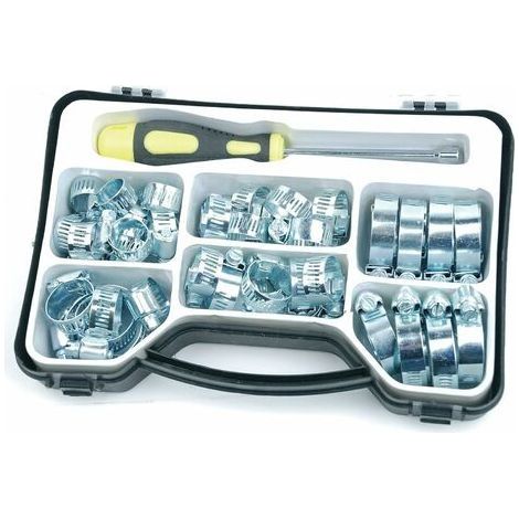 Kabelbinder, Kabelbinder-Set, Klemmen für verschiedene Stärken (50 Stück) (1/4)