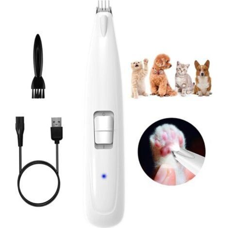 [NEVER USED] Pet Hair Clipper Electric Pet Hair Shaver Paw Hair Trimmer for Dogs and Cats Rechargeable