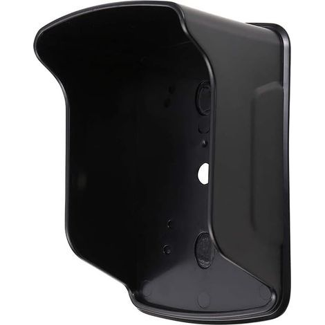 Waterproof black cover for access control keypad, fingerprint access control system and rain cover for access control system, 15 cm long, 10 cm wide and 6 cm deep. (1/4)