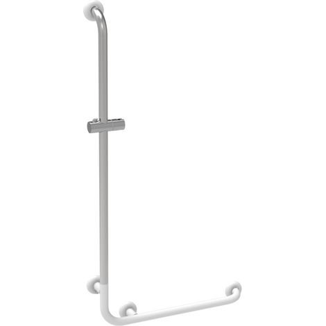 Goman maniglia inox con saliscendi 60x120 cm senza doccino (1/3)