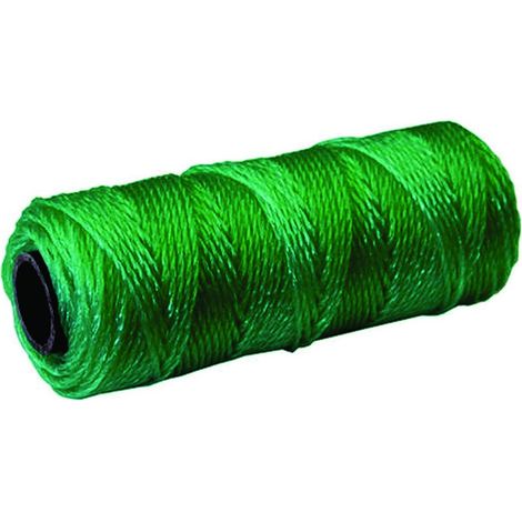 Filo verde per edilizia in polipropilene - Specifiche: mt.25 - 5 ms