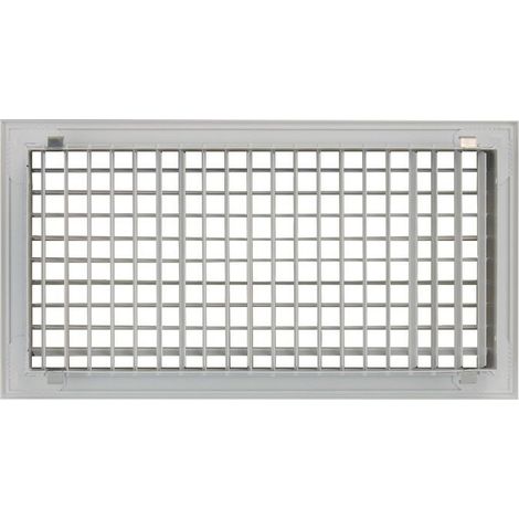 Grille Ventilation Atlantic 500x100mm Ventilation Optimale, Aluminium Durable, Installation Facile. - Atlantic