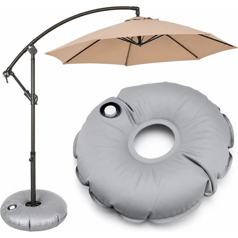 Sac de Lestage à Eau pour Parasol, Base Ronde Pliable Extérieur (1/5)