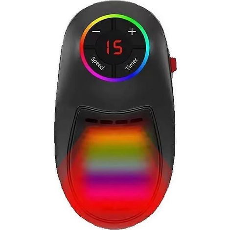Mini chauffage bureau intelligent télécommande air ventilateur portable électrique pour et maison A prise UE (1/5)