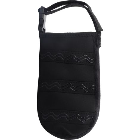 Lot anti-dérapant anti-salissure double réglage talon noir - Coussinet arrière antidérapant ajustable pour chaussures médicales (1/4)