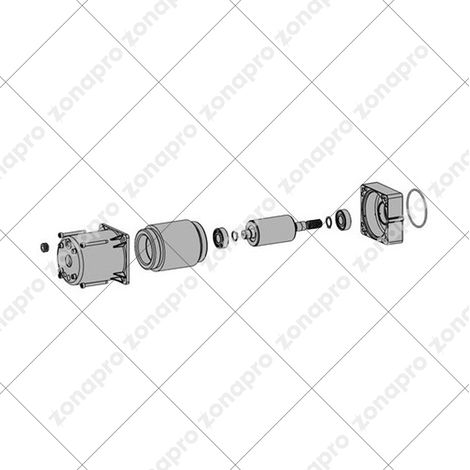 Groupe moteur 230v pour op 390 - FAAC 63003170