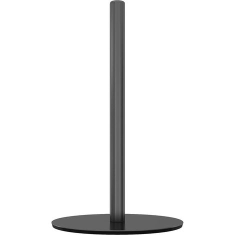 2-teiliger Küchenrollenhalter, freistehend, Edelstahl, klassisches Design, passt in jede Küche, Schwarz (1/5)