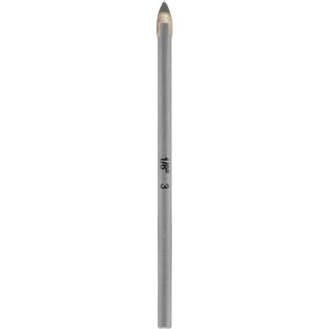 kwb Mèche à verre en métal dur, Ø 3 mm (plaquette en métal dur, pointe de centrage) (1/2)