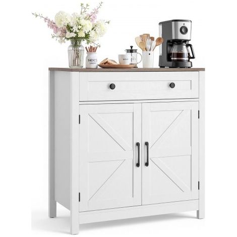 Credenza da Cucina con Cassetti, Armadietto Organizzatore da (1/5)