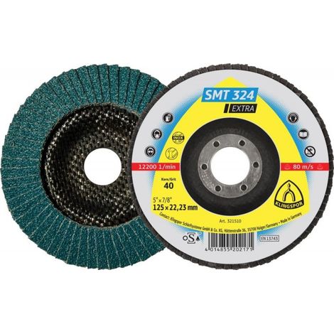 Disk Foglie Smt324 115 Millimetri K 80 Droitklingspor