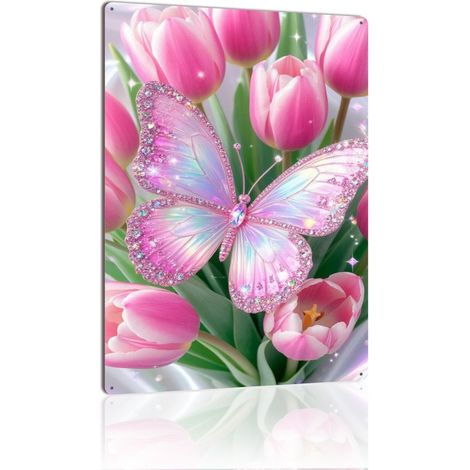 Plaque en Métal Vintage Décoration Murale Durable pour Bureau Terrasse Jardin et Maison, Idéale pour Ajouter une Touche Rétro 30x20 cm. (1/5)