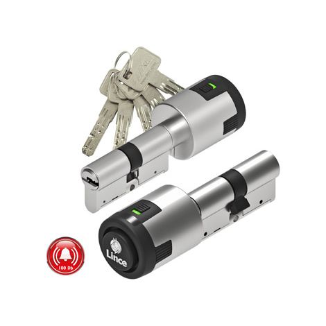 CILINDRO C6 CON ALARMA ALTA SEGURIDAD LEVA LARGA (1/2)