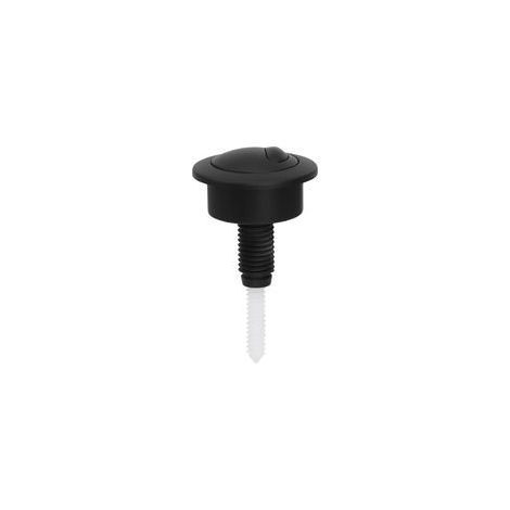 Bouton poussoir de chasse d'eau double réglable pour 48 mm (noir)