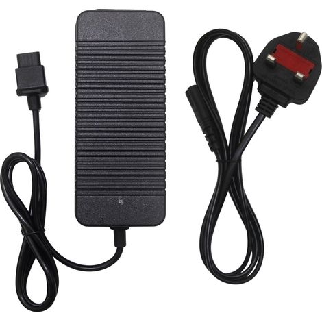 Accessoires pour scooters KQI2/KQI3/53.5V2A : adaptateur chargeur de batterie lithium aux normes US, UK, UE et australiennes (norme UK).
