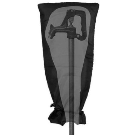 Housse de robinet d'extérieur, Protection contre le gel en hiver, housse de bavoir pour tuyau d'hiver de 51x20cm, housse de robinet isolée imperméable et épaisse réutilisable (1/5)