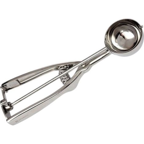 Svanera, porzionatore gelato 48 mm, in acciaio inox 18/8, qualità professionale (1/4)