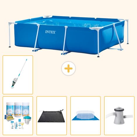 Intex Piscine Tubulaire Rectangulaire - 220x150x60 cm - 6-pièces S20815 (1/5)