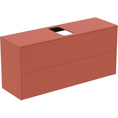 IDEAL STANDARD T3949Y3 meuble bas WT Conca, 2 tiroirs, (1/2)