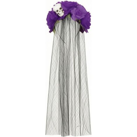 Halloween Headband with Veil (1/5)