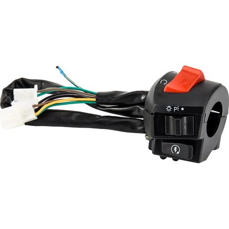 Interrupteur de moto, compatibilité universelle, construction durable, Droit (1/2)
