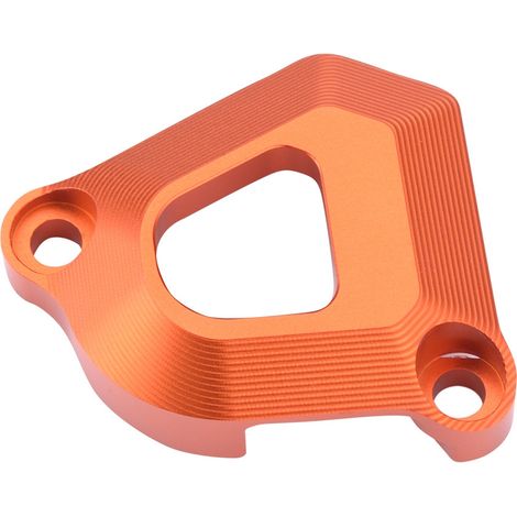 Protecteur cylindre récepteur d'embrayage en aluminium CNC orange pour 1090 1290 Super Adventure R S avec 4 vis (1/5)