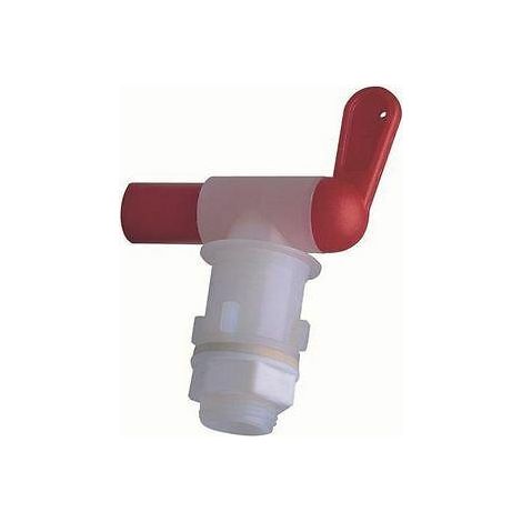RUBINETTO IN PLASTICA FUSTO TANICHE IN PLASTICA PASSO 3/4 MASCHIO FER 36474