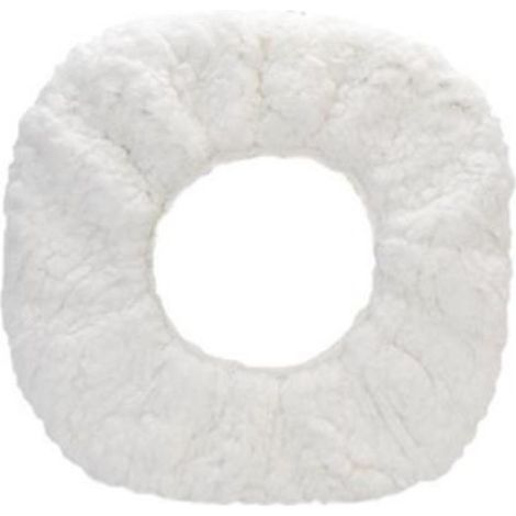 Tampons en Microfibre de Remplacement Durables Lavables, Chiffon de Vadrouille à PoussièRe pour Aspirateur Sec et Humide, Blanc (1/4)