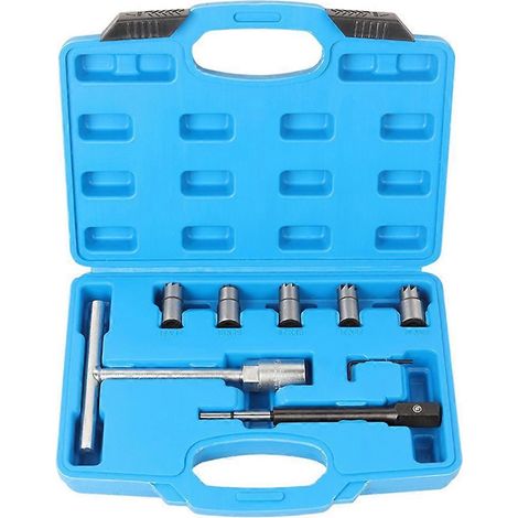 Kit universel de fraises pour sièges d'injecteurs diesel automobiles, pour la réparation et l'entretien automobile. (1/5)