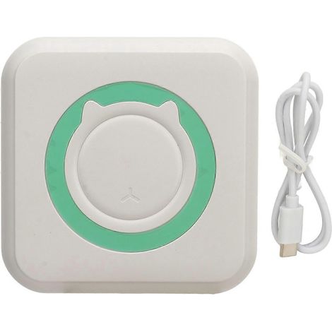 Imprimante thermique sans fil de poche – sans encre – pour photos, étiquettes, listes de courses et plus encore. Avec batterie rechargeable intégrée.