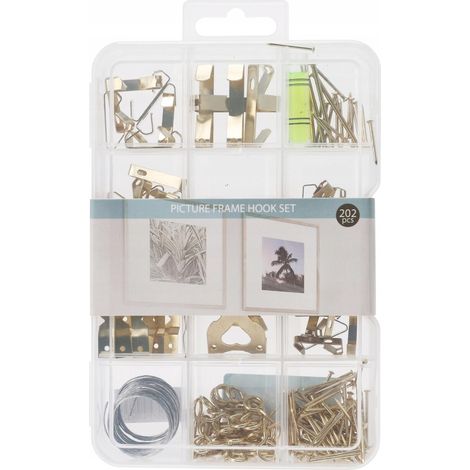 Bilderhaken Home Styling Collection Bronze 202 Teile